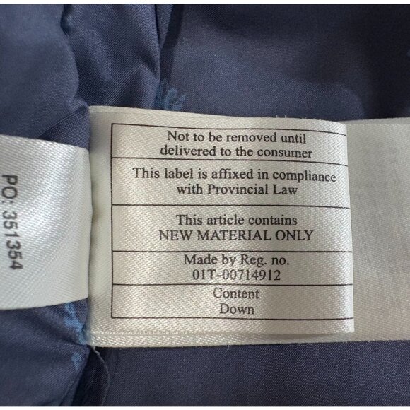 Patagonia Bivy Sisu Hooded Puffer Down Canvas Vest size S color Brown Blue - Picture 5 of 10